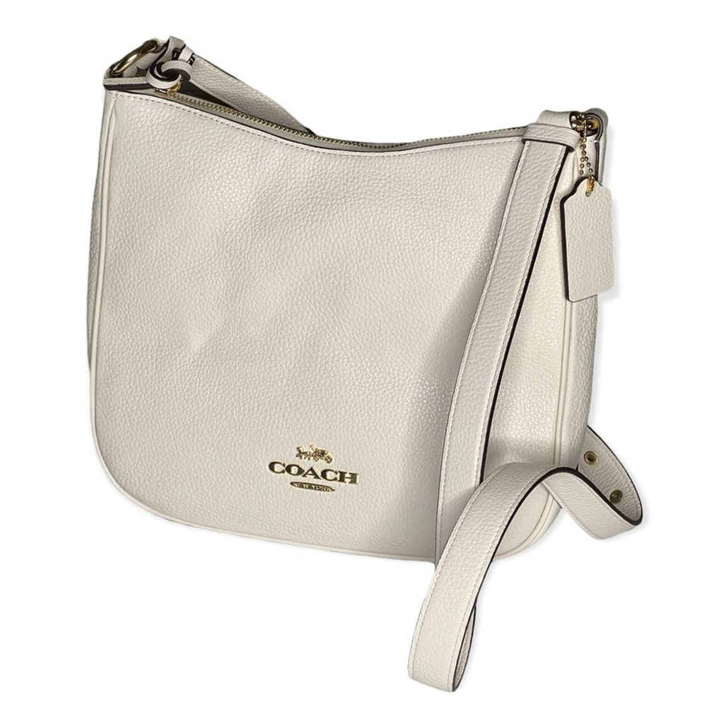 Ellie File Couch Bag, Chalk Color Purse- Hard to Find Designer Handbag
